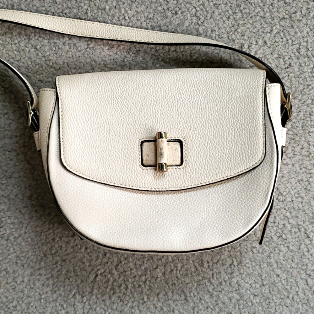 Ann Taylor cream purse